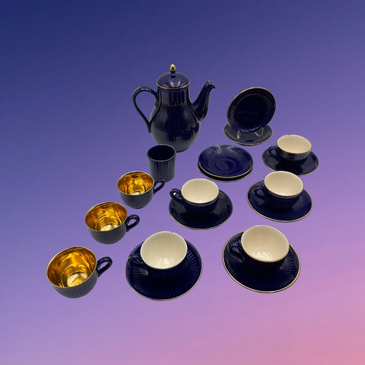 Soholm (Denmark) Tea/Coffee/Mocha Set (19 pieces)