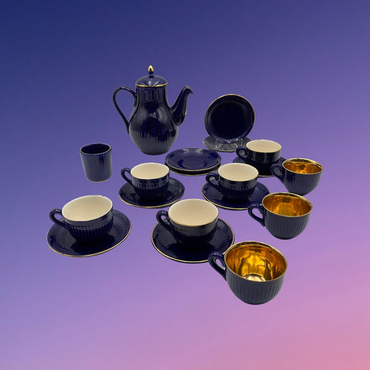 Soholm (Denmark) Tea/Coffee/Mocha Set (19 pieces)
