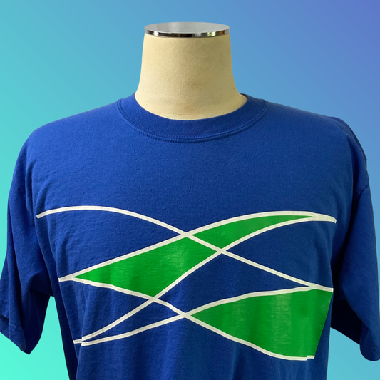 Gildan “Wachovia Volunteers!” Blue T-Shirt (L)