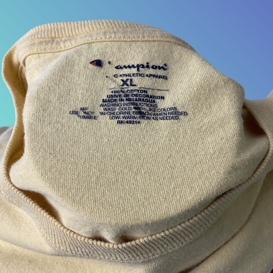 Champion “Wake Forest University” Gold T-Shirt (XL)