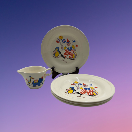 Edwin M. Knowles Circus Set Collection (Set of 5)