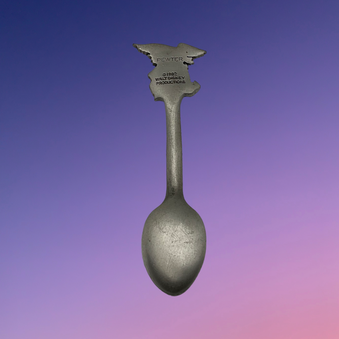 Walt Disney Productions The American Adventure Pewter Spoon
