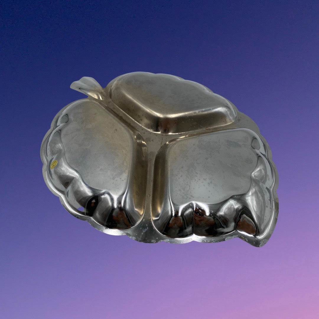 Chrome Plate Leaf Tray