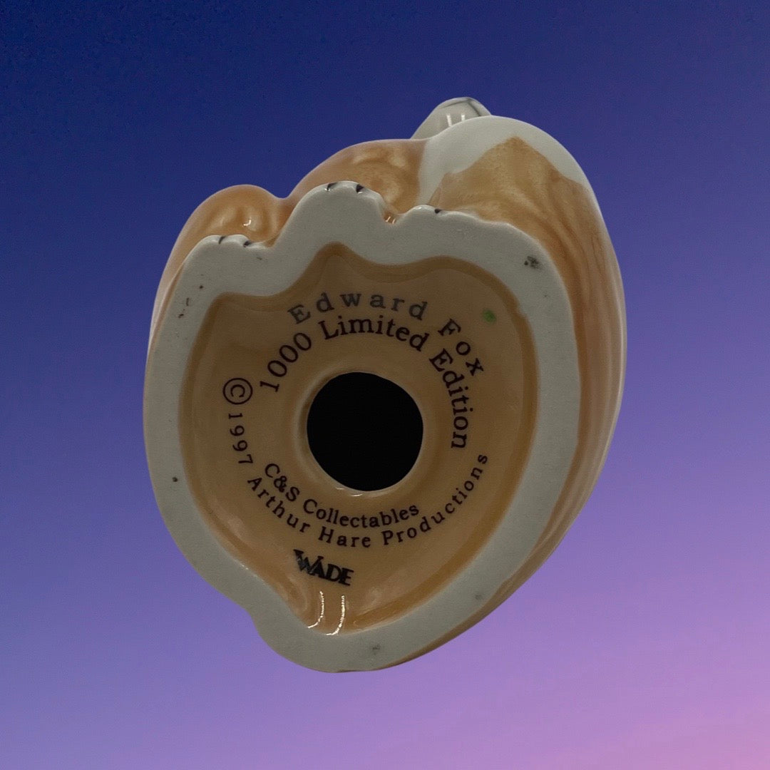 Wade - "Edward Fox" LE Porcelain Figurine