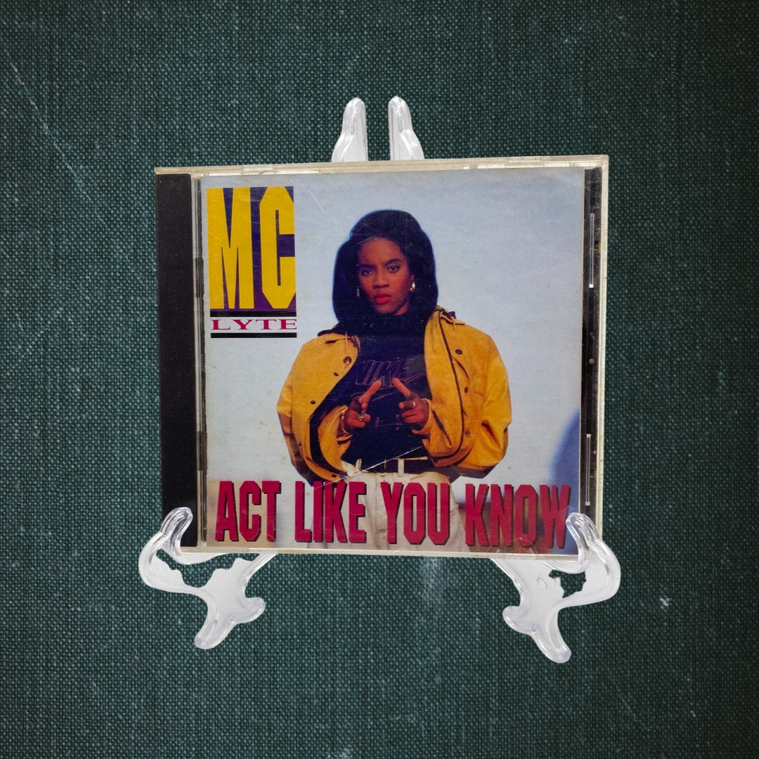 【中古】「非常に良い」［CD］Act Like You Know Act Like You Know by MC Lyte (CD) – Revolve Estate Liquidation