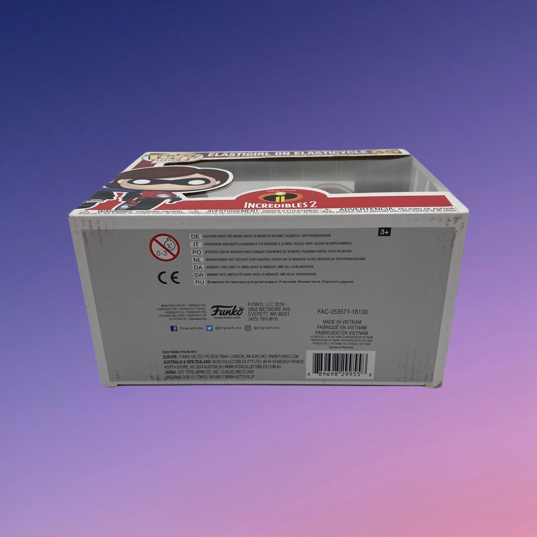 Funko Pop! Incredibles 2: Elastigirl on Elasticycle (45)