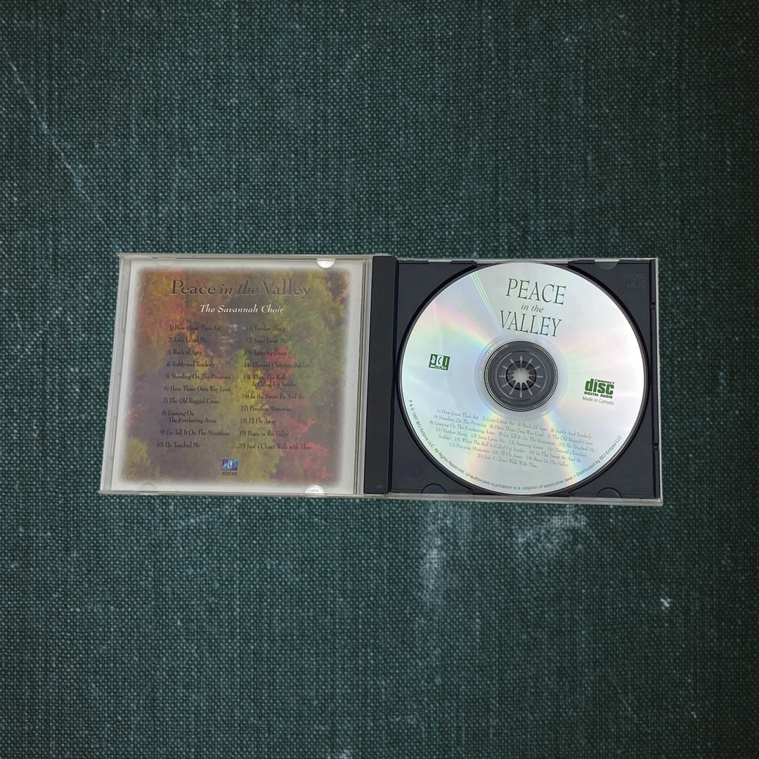 Peace in the Valley by The Savannah Choir (CD)