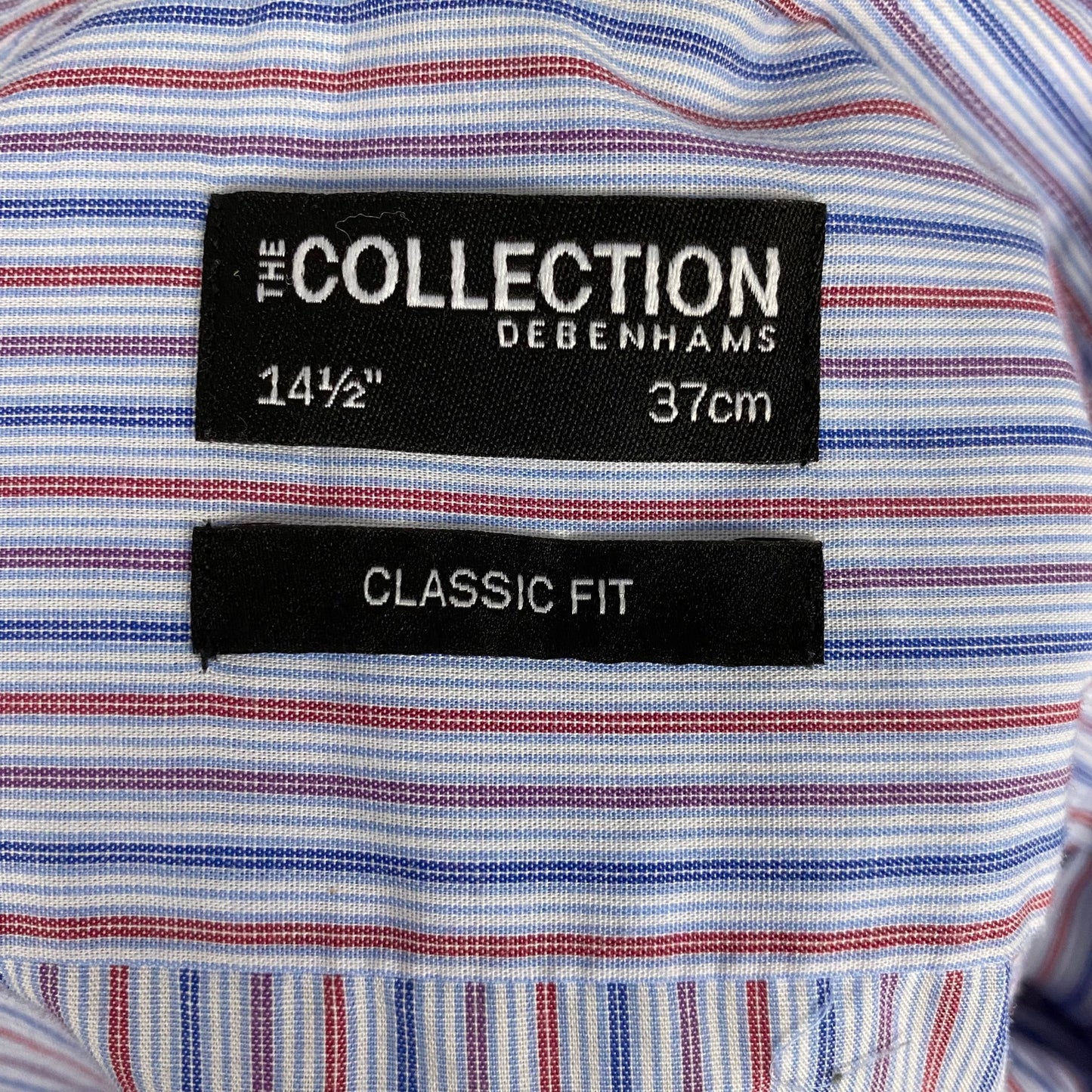 The Collection Debenhams "Classic Fit" Long Sleeve Button Up Shirt (14.5")