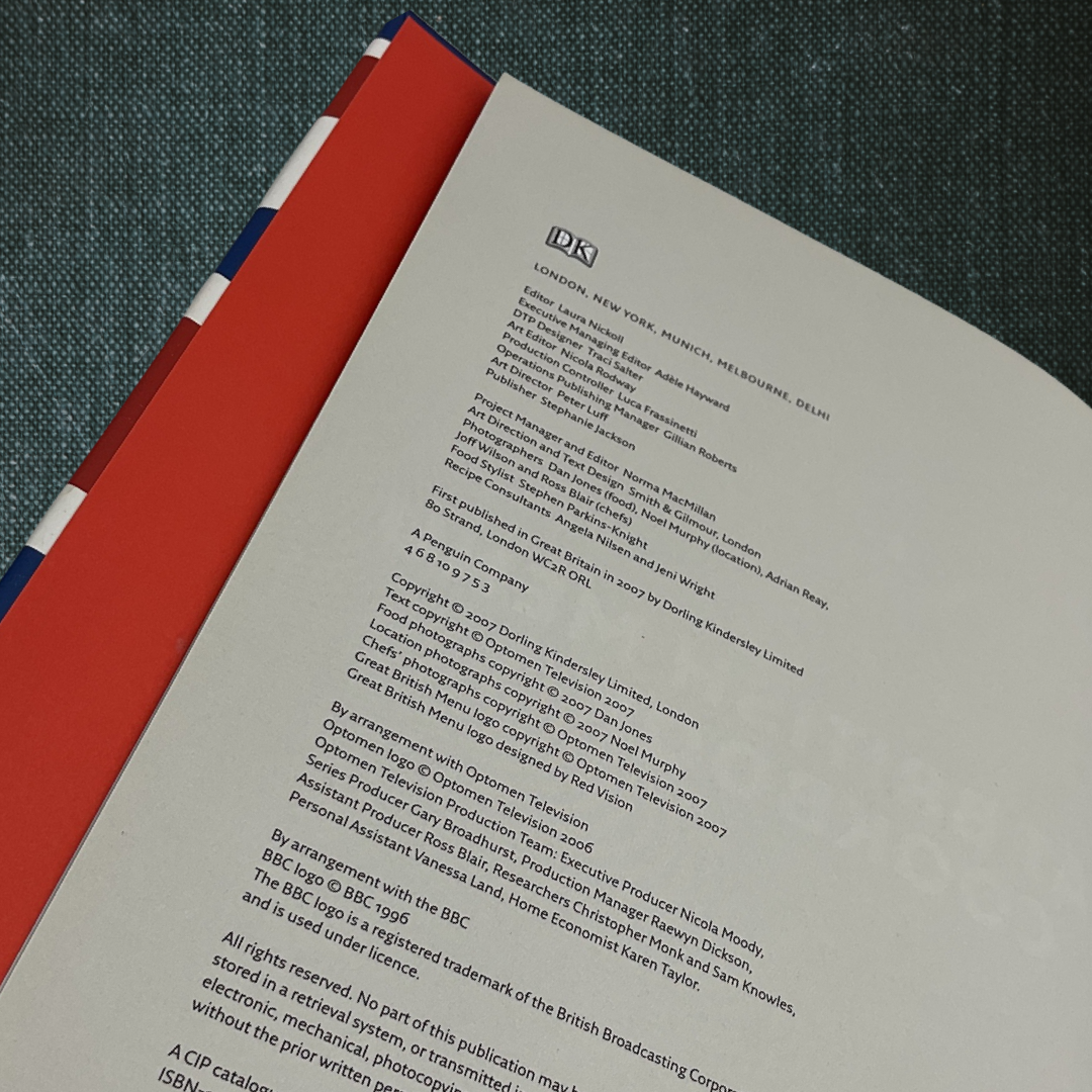 The Great British Menu Cookbook: Book 2 (2007)