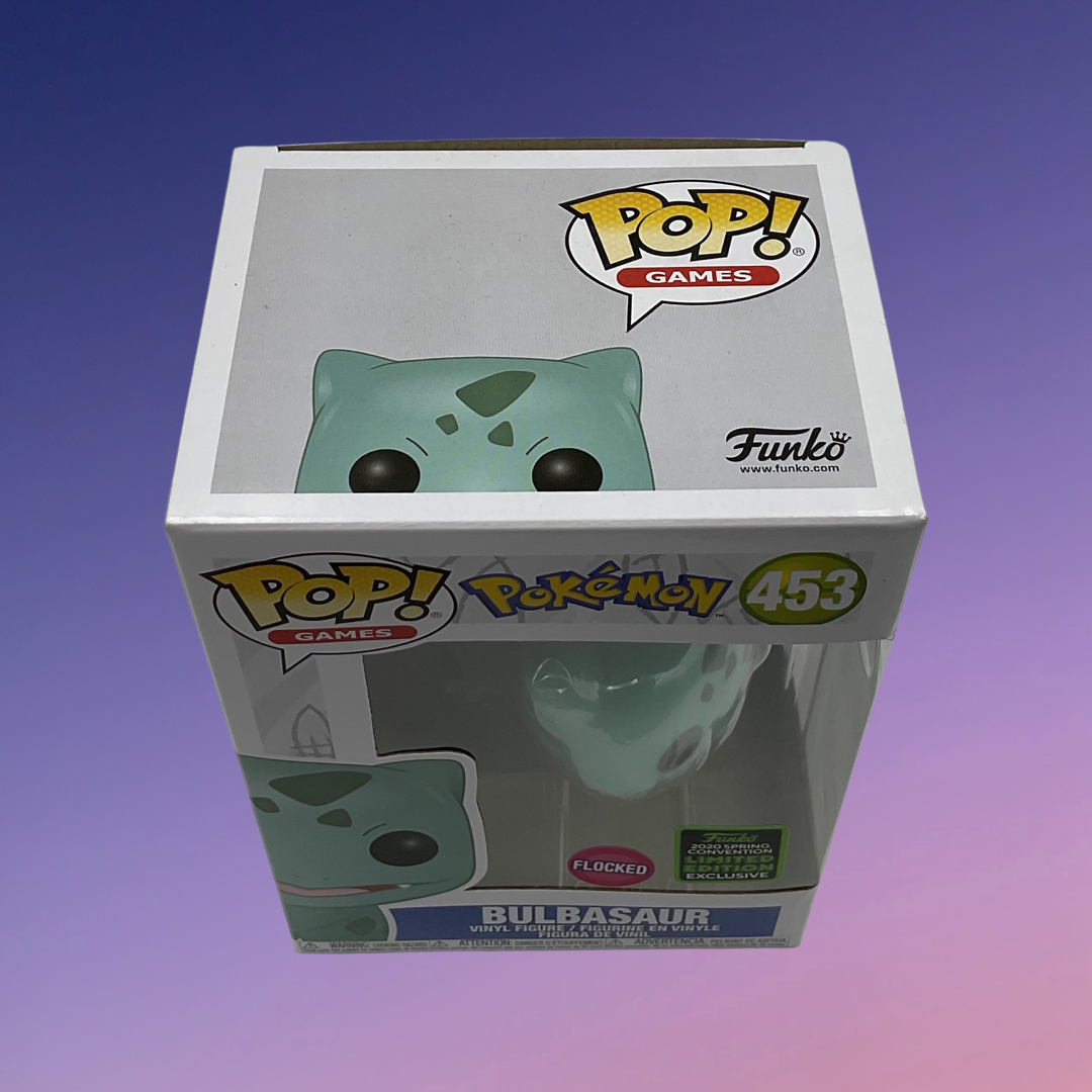 Funko Pop! Pokemon: Bulbasaur - Flocked (453)
