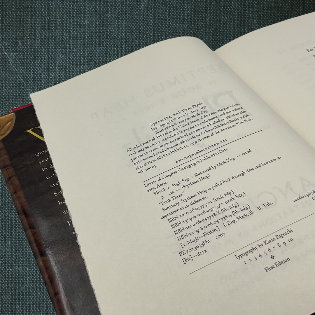 Septimus Heap, Book 3: Physik by Angie Sage (2007)