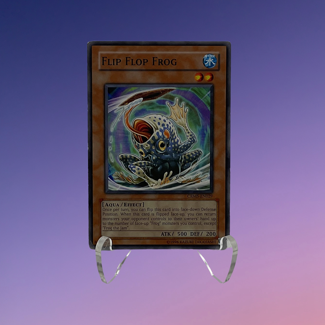 Yu-Gi-Oh Crimson Crisis: Flip Flop Frog (CRMS-EN029) Revolve Estate Liquidation Yu-Gi-Oh Crimson Crisis: Flip Flop Frog (CRMS-EN029) Revolve Estate Liquidation