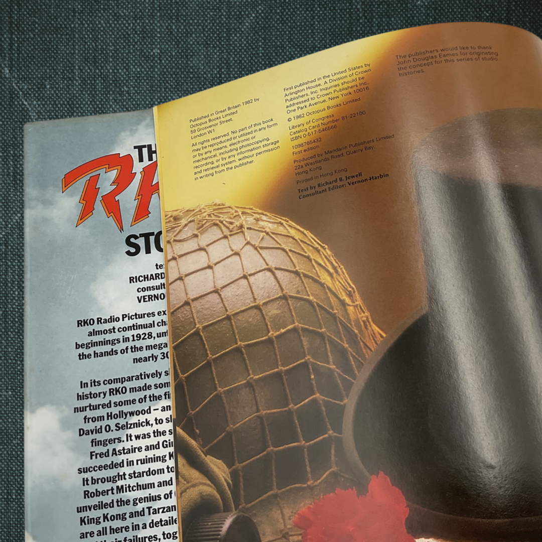 The RKO Story by Richard B. Jewell (1982)