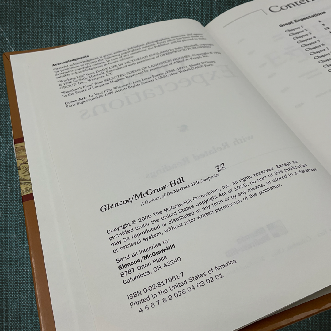 Great Expectations by Charles Dickens (Glencoe Literature) (2000)