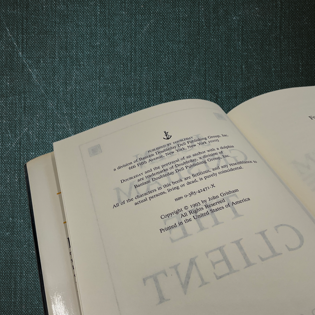 The Client by John Grisham (1993)