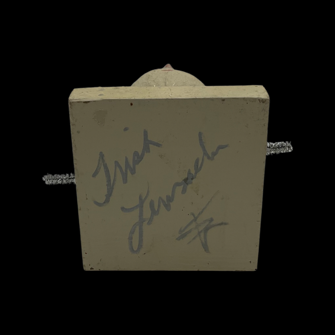 Signed, Original Paper Mache Party Girl Statue by Trish Lewsader (LewsaderCreativeArt)