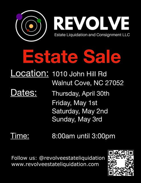 Estate Sale in Walnut Cove (April 2026)