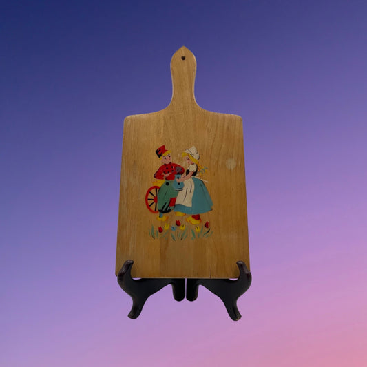 Nevco Dutch Boy and Girl Cutting Board