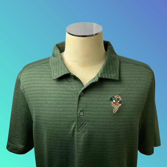 MiLB Greensboro Grasshoppers Green Polo