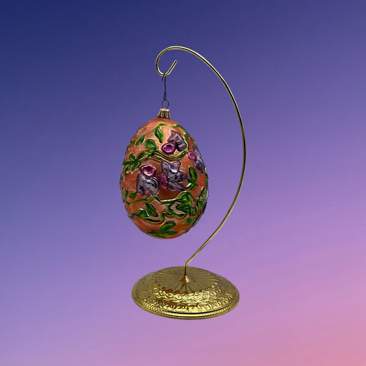 Radko Easter Egg Chick Blown Glass Ornament (5")