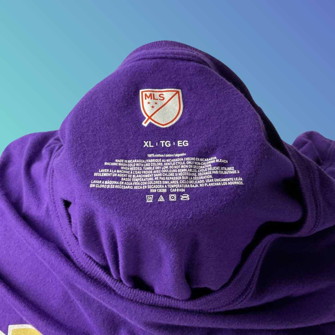 MLS “Orlando City” Purple T-Shirt (XL)