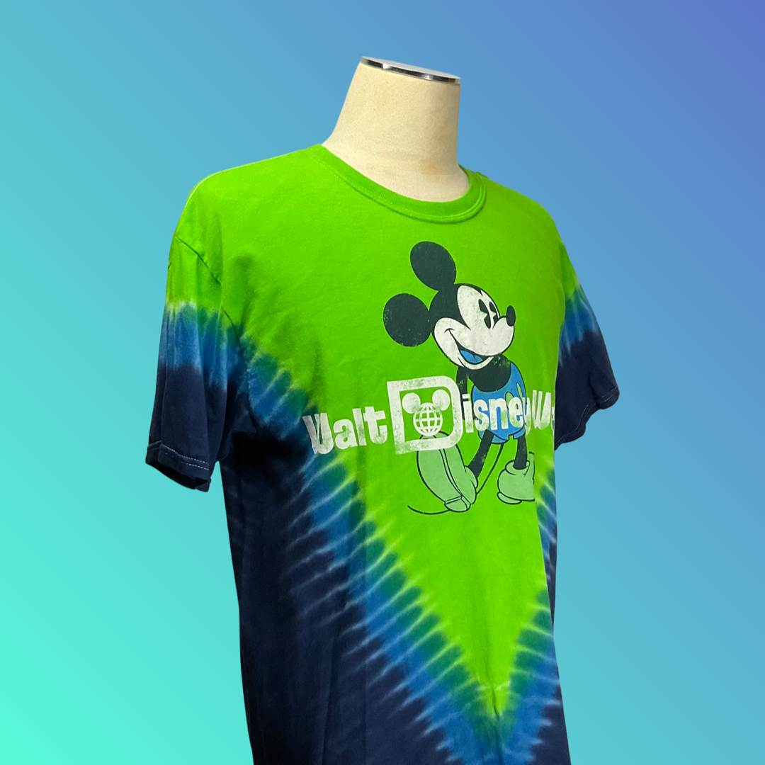 Disney Parks “Walt Disney World” Tye-Dye T-Shirt (L)