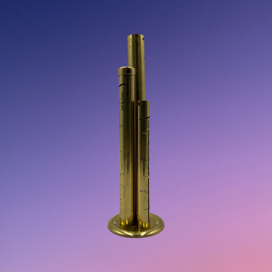 Brass Tower Tube Coin Bank