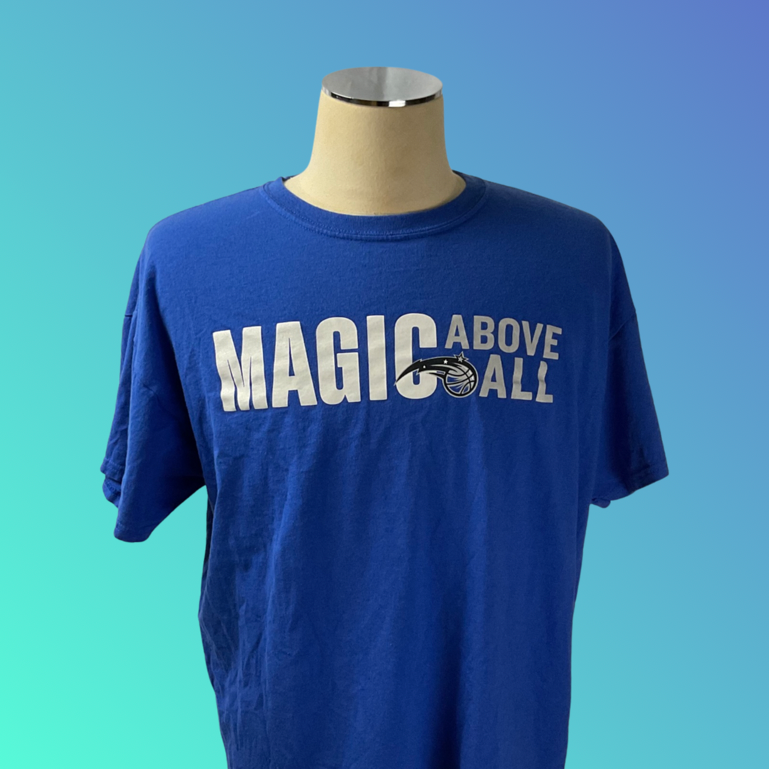 Orlando Magic “Magic Above All” Blue T-Shirt