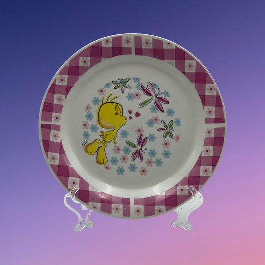 Gibson - Looney-Tunes Sweet Thoughts Tweety Bird Plate