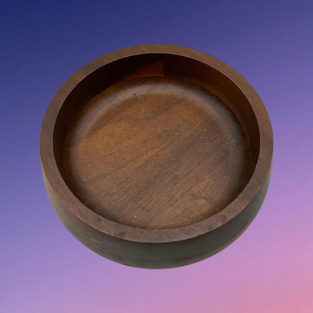 Wooden Bowl (6")