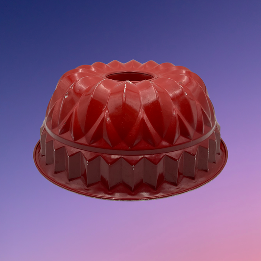 Red Aluminum Cake Mold