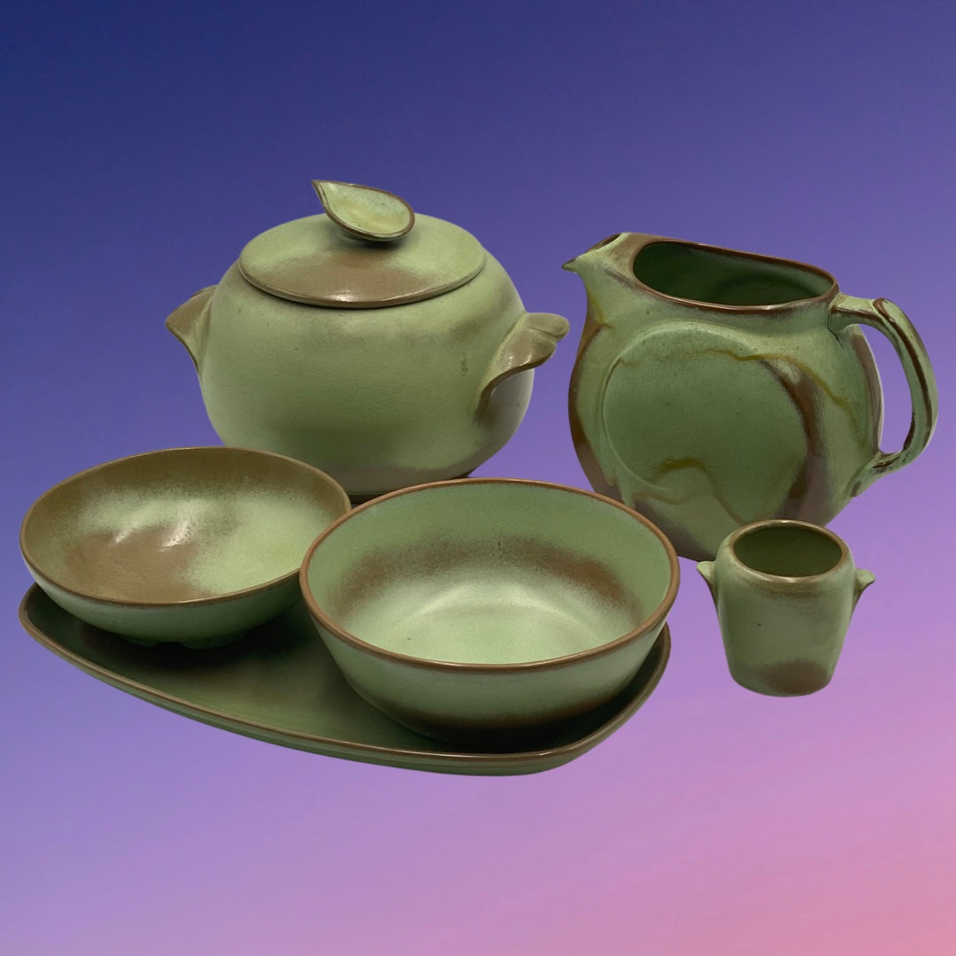 Frankoma Pottery Plainsman Green