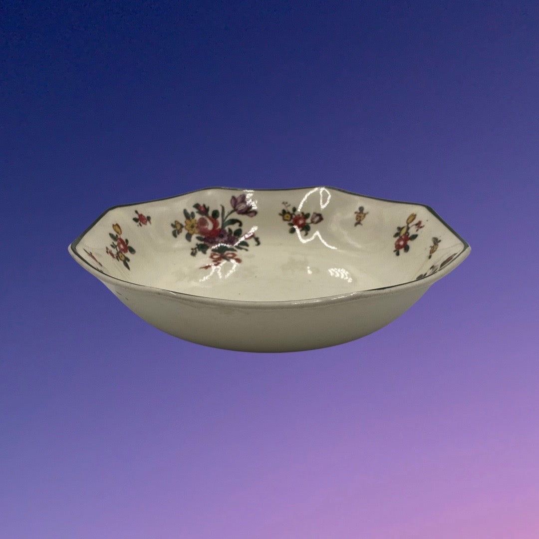 Royal Doulton Old Leeds Spray Coupe Soup Bowl