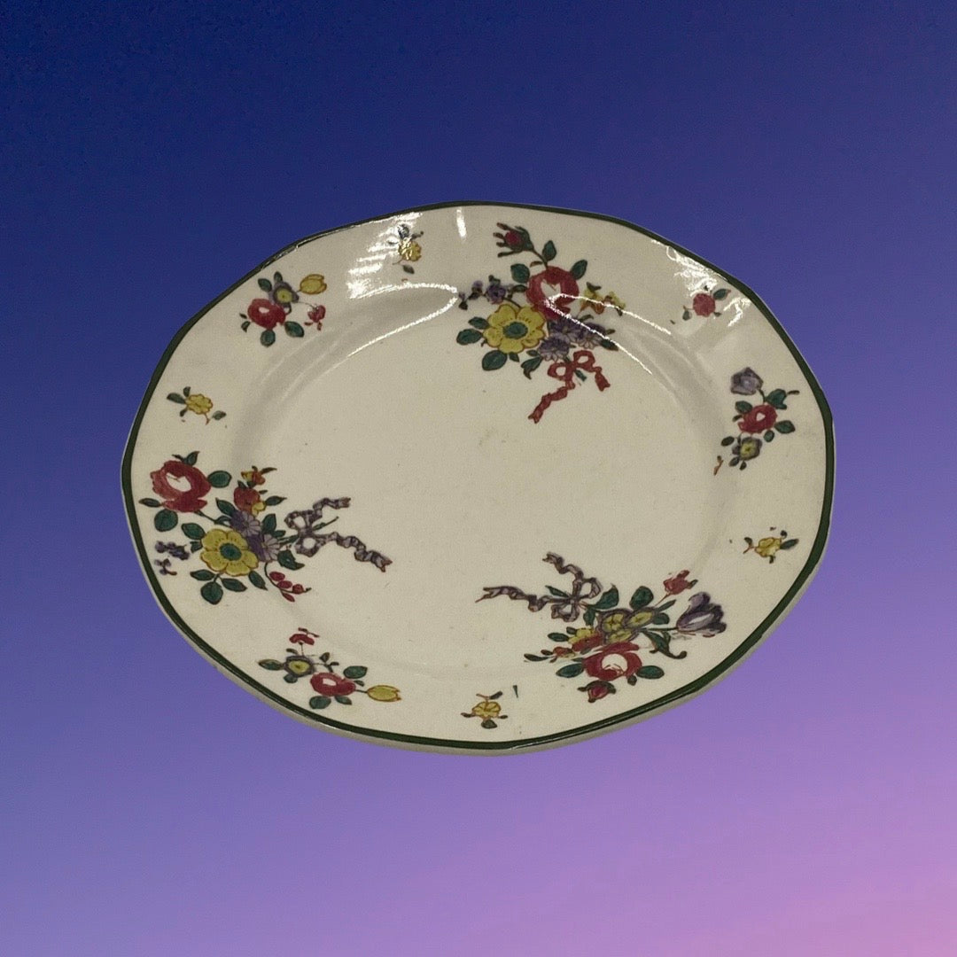 Royal Doulton Old Leeds Spray Bread and Butter Plate