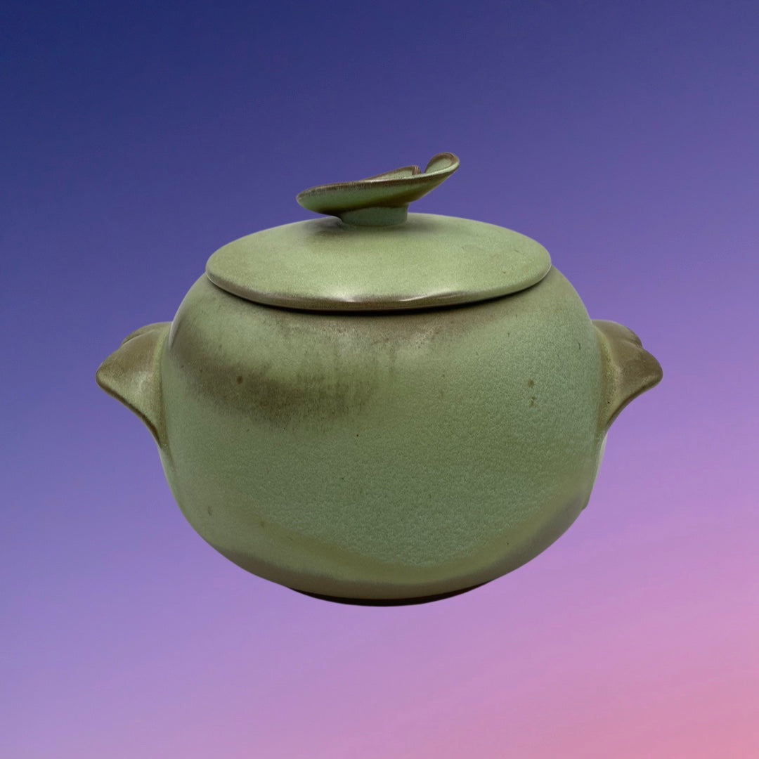 Frankoma Pottery Plainsman Green