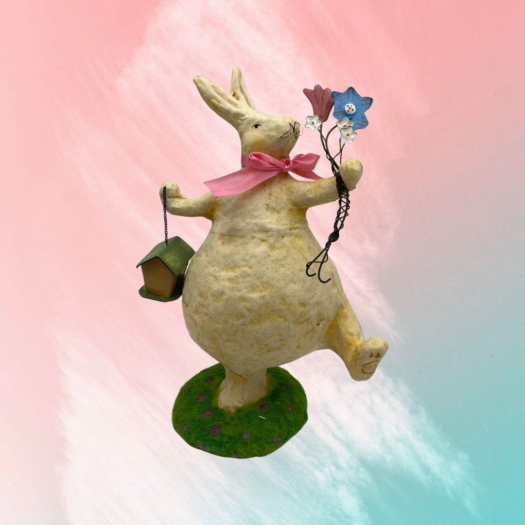 Paper Mache Easter Bunny