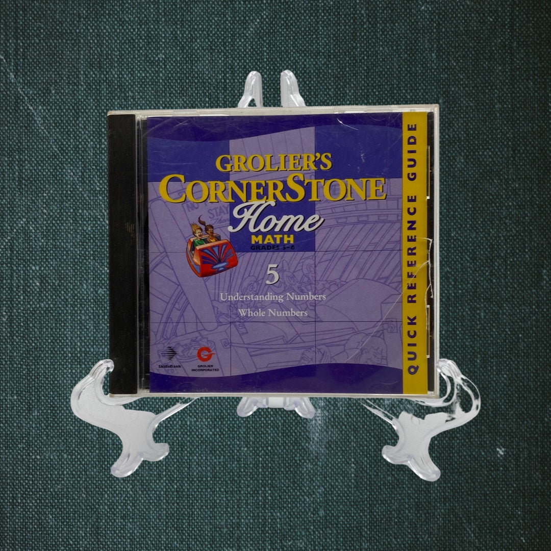 Grolier's CornerStone Home Math Grades 5-6 #5 (CD-ROM)