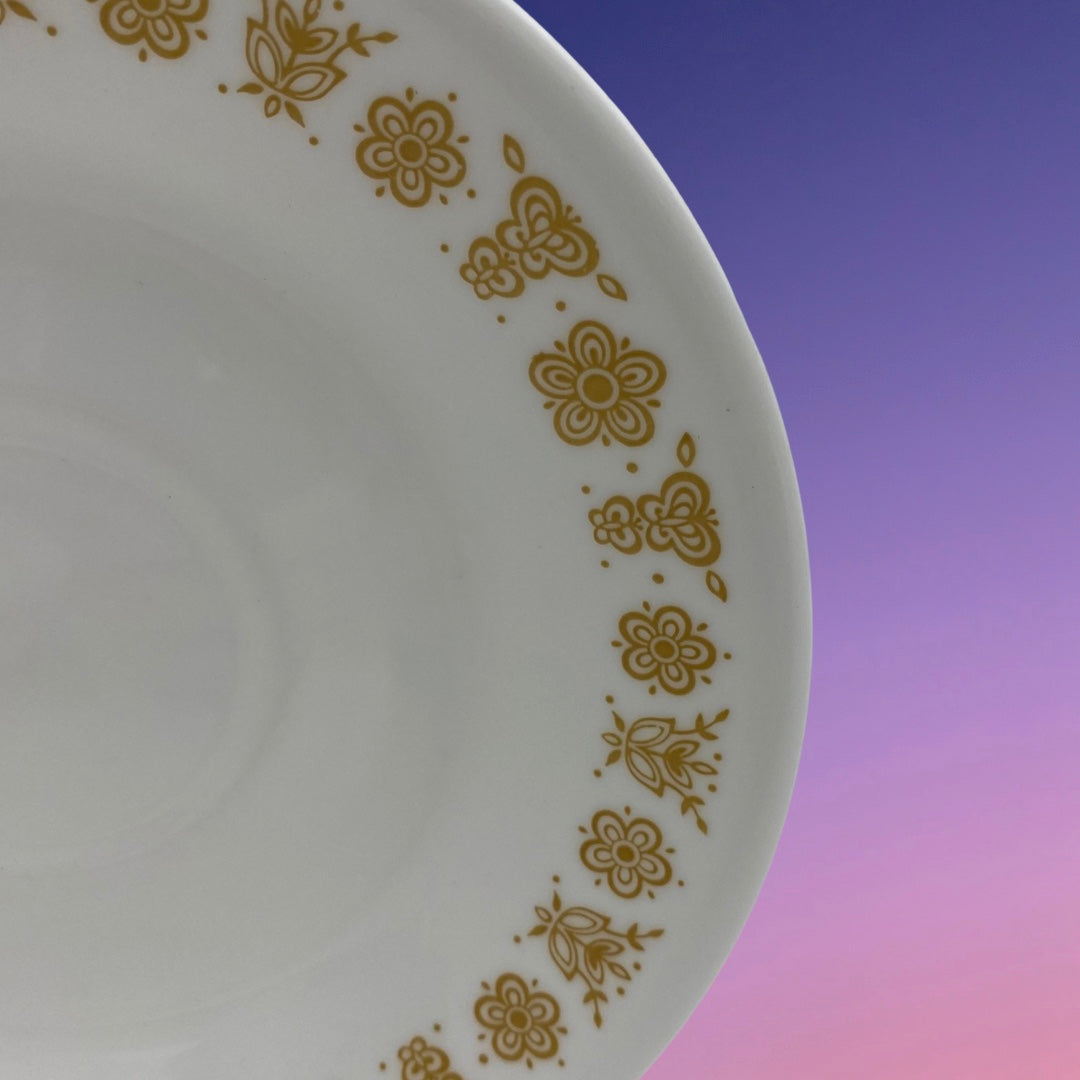 Corelle by Corning Butterfly Gold Saucer