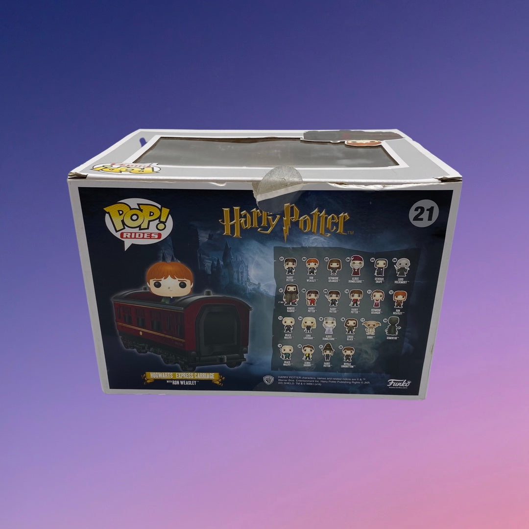 Harry Potter Funko Pop Pack Hogwarts Express & Harry Potter Ron
