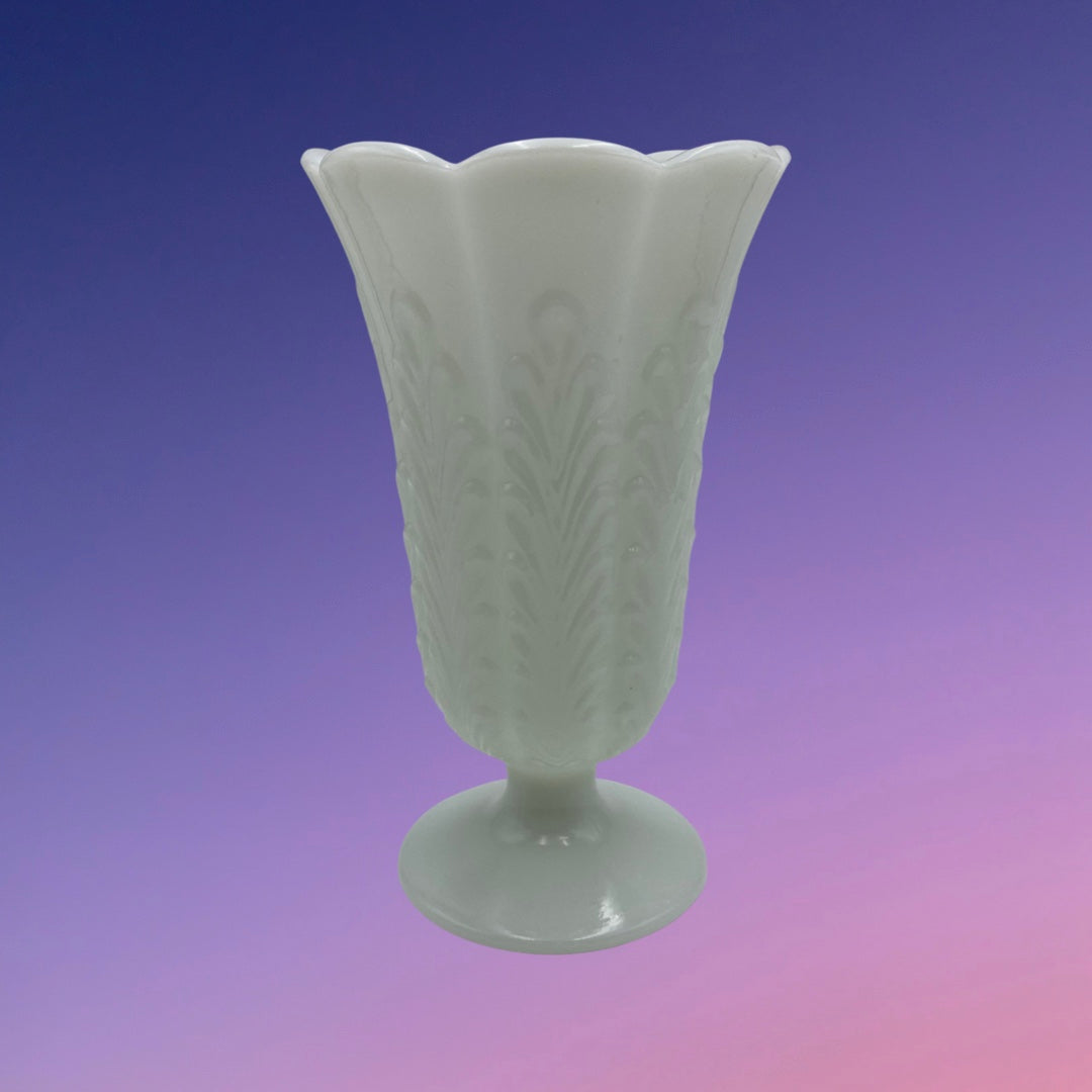 E.O. Brody Milk Glass Vase (M5200)