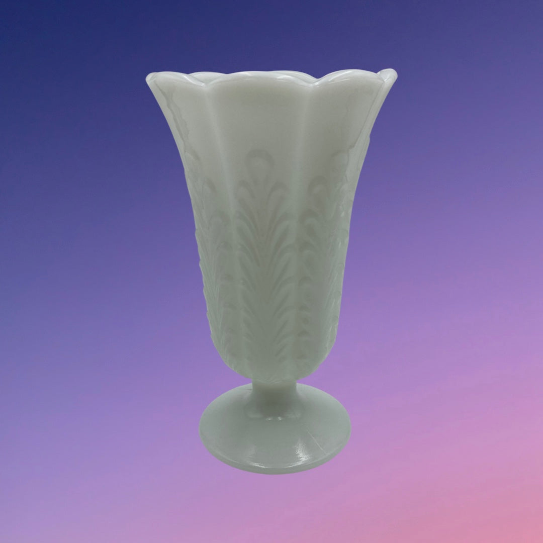 E.O. Brody Milk Glass Vase (M5200)