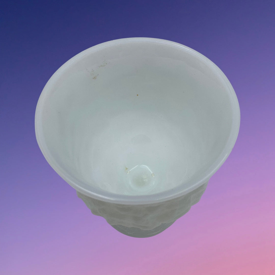 E.O. Brody Milk Glass Pedestal Vase (M3000)