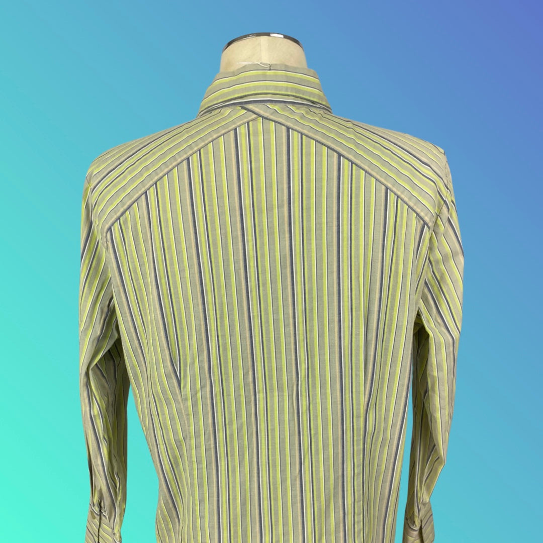 Jamaica Bay Long Sleeve Button Up Shirt (XL)