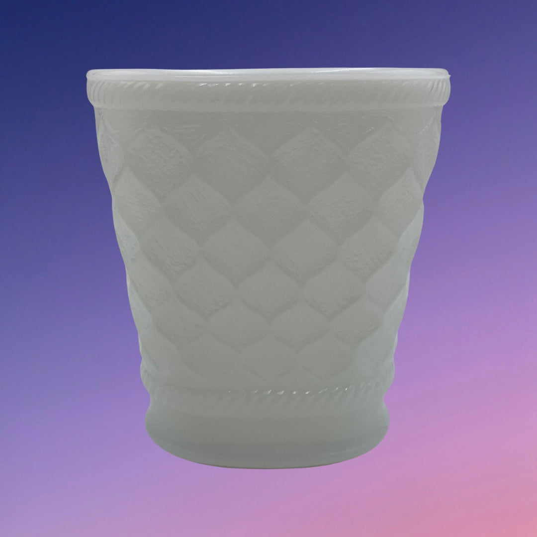 E.O. Brody Milk Glass Vase (MJ-45)