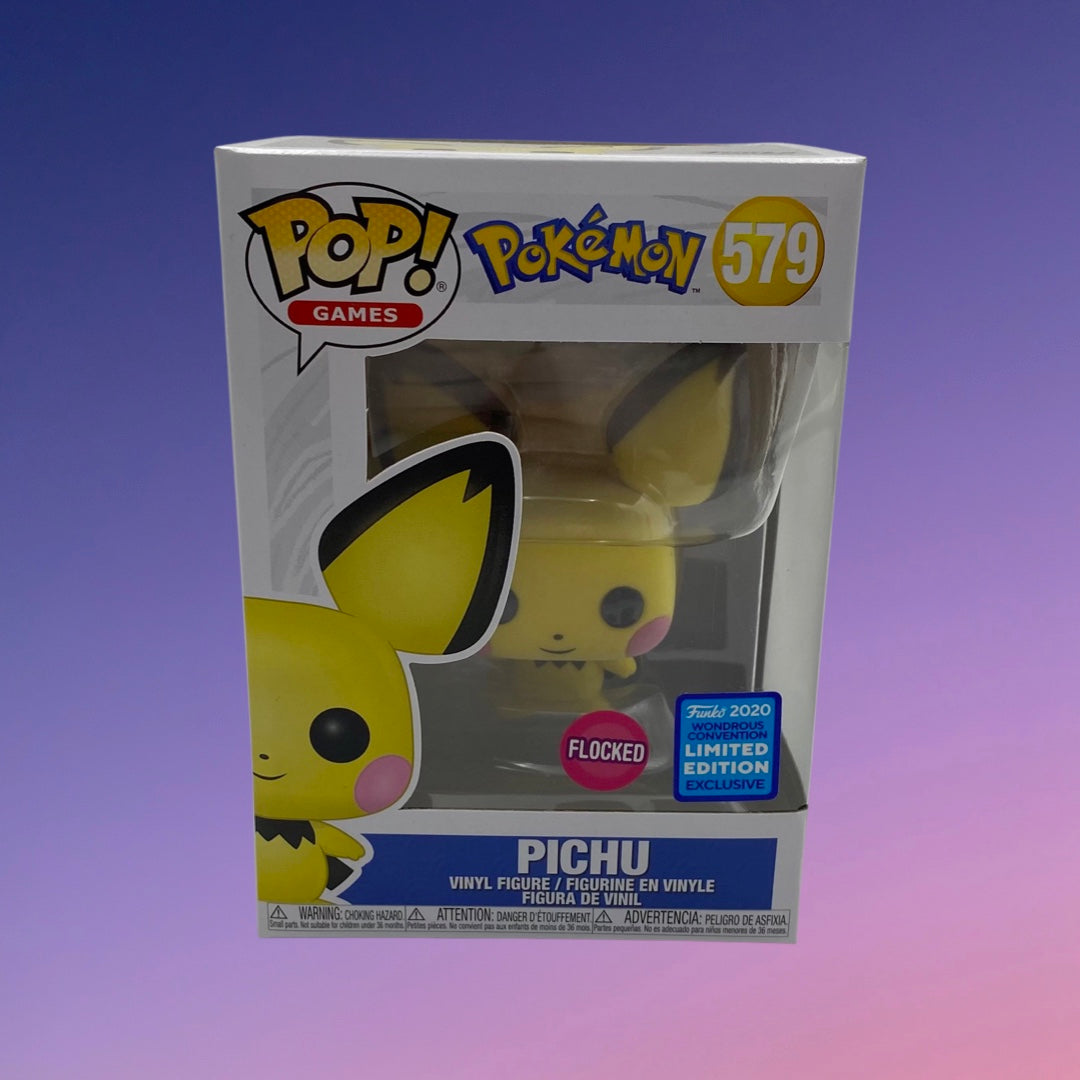 Funko Pop! Pokemon: Pichu - Flocked (579)