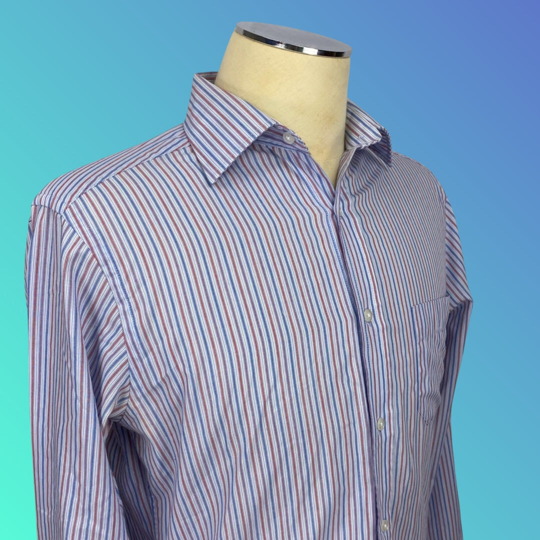 The Collection Debenhams "Classic Fit" Long Sleeve Button Up Shirt (14.5")