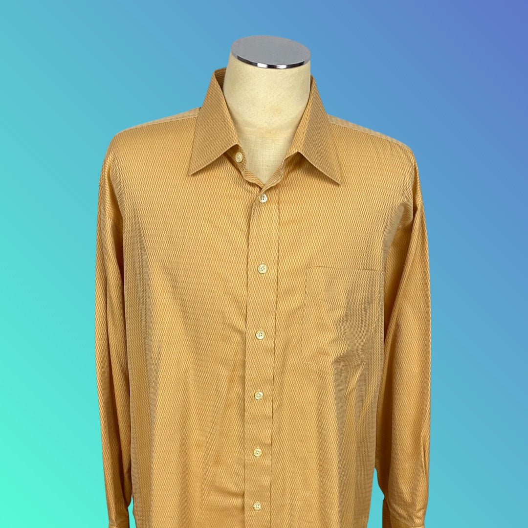 Ike Behar Long Sleeve Button Up Dress Shirt (17.5-34)