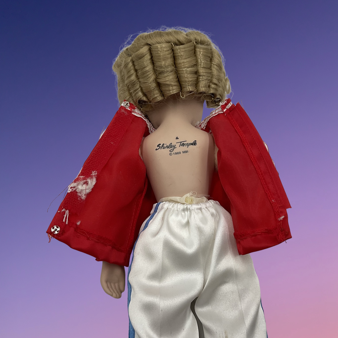 Shirley temple online porcelain doll 1986