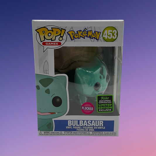 Funko Pop! Pokemon: Bulbasaur - Flocked (453)