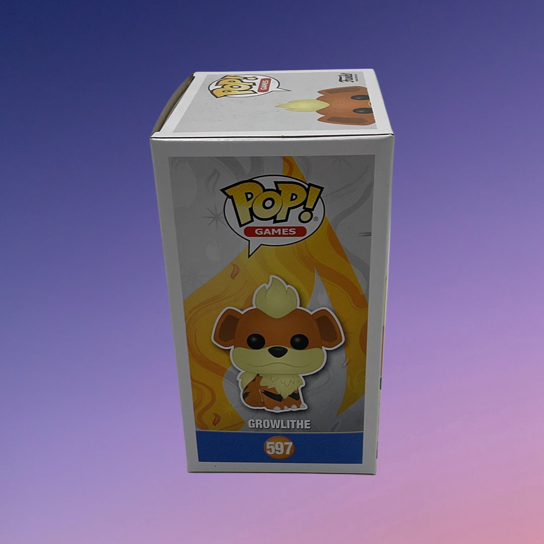 Funko Pop! Pokemon: Growlithe - Flocked (597)